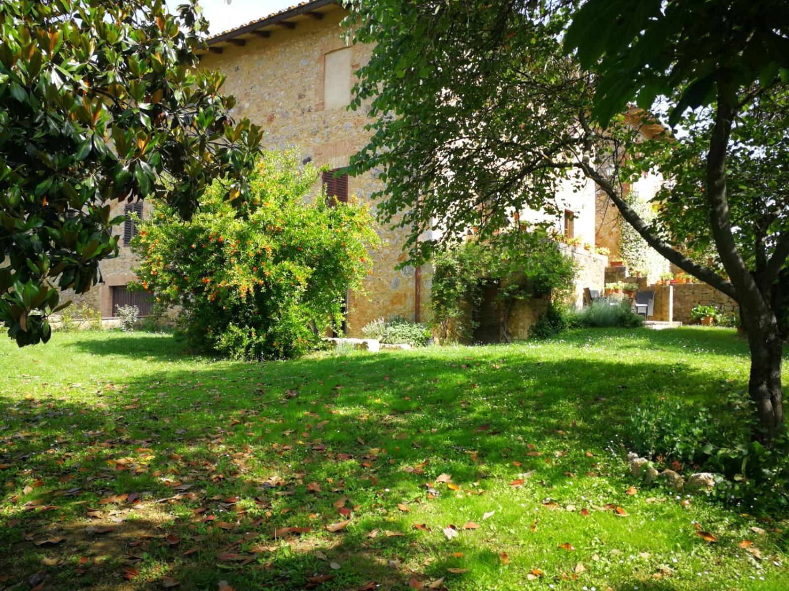 Claudia Vacanza Toscana - Appartamento Melograno -10 Min Da Siena Sovicille Exteriör bild
