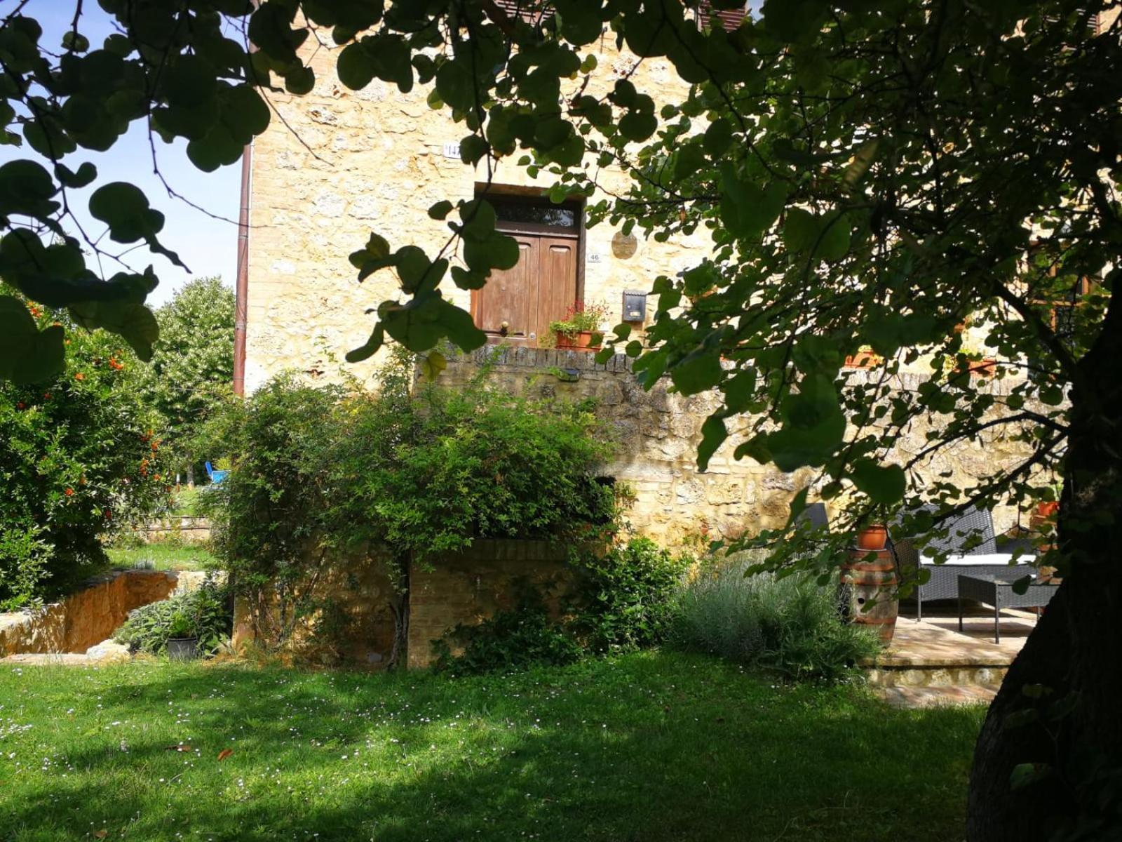 Claudia Vacanza Toscana - Appartamento Melograno -10 Min Da Siena Sovicille Exteriör bild